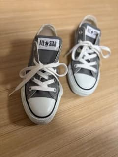 ALL STAR グレー ローカット スニーカーのサムネイル