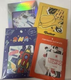 BTS ステッカー4種のサムネイル