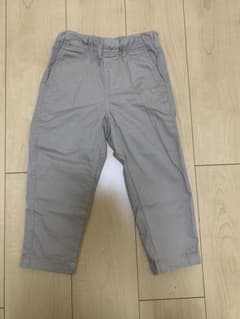 ユニクロ パンツ チノパンツ コットンストレートパンツ 110cmのサムネイル