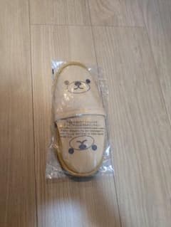 クマ　子供用スリッパ