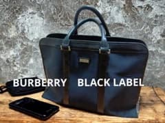 バーバリー BURBERRY BLACK LABEL ビジネスバッグ - メルカリ