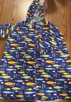 kukka hippo キッズ レインコート 魚柄のサムネイル