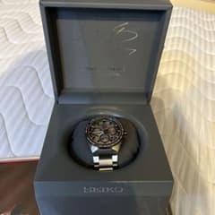 年明けお値下げSEIKO クォーツ腕時計 ブラック/シルバー　大谷モデルのサムネイル