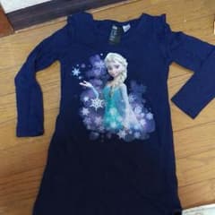 お値下げ！H&Mアナ雪　ディズニー　ワンピースのサムネイル