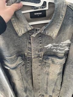 "standard" id="48291"} REPRESENTのデニムジャケッ