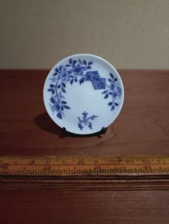 古伊万里 染付 熨斗 草花紋 豆皿 手塩皿 古伊万里 染付 熨斗 草花紋 豆皿 手塩皿 - メルカリ