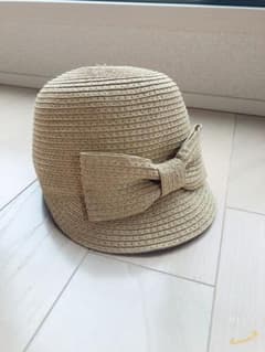 麦わら帽子 折り畳み ハット52cmのサムネイル