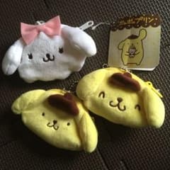 ポムポムプリン ミニ ポーチ 小銭入れのサムネイル