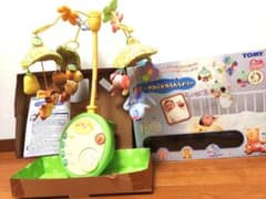タカラトミー　くまのプーさん　メリー　回転　ディズニー　胎内音のサムネイル