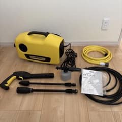 ほぼ未使用 ケルヒャー KARCHER 高圧洗浄機 K2サイレント ホース付