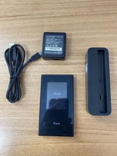 【美品】Aterm PA-MR04LN3B（純正クレードル付）のサムネイル