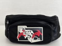 PRADA 2VL006 コミック パッチ ウエストバッグ ボディバッグ 黒 - メルカリ