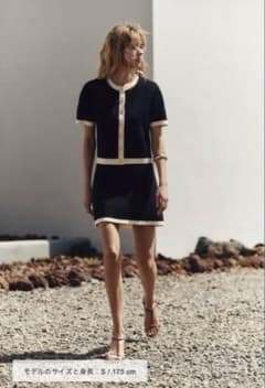 ZARA ニットミニスカートのサムネイル