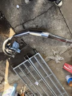 ゼンシン　メッキ集合ロングカチ上げイモ菅　kh400 400ss 芋菅 ゼンシン メッキ集合ロングカチ上げイモ菅 kh400 400ss 芋菅 - メルカリ