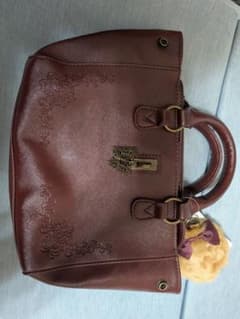 axes femme 薔薇エンボスBAG レッド 赤 未使用 ミラーチャーム付のサムネイル