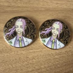 東京リベンジャーズ 原画展 アルティメタル 缶バッジ 三途春千夜 東京リベンジャーズ 原画展 アルティメタル 缶バッジ コレクション 三