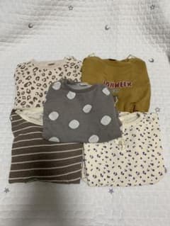 テータテート 長袖ロンパースまとめ売り＊のサムネイル
