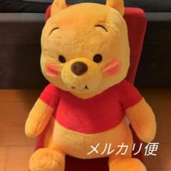 【くまのプーさん】超超BIGぬいぐるみ　ほっぺぷっくり　FukuFuku