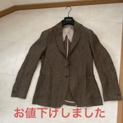 新品　EMPORIO ARMANI 麻の紳士用ジャケットのサムネイル