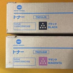 Konica Minolta トナー TN514JK TN514AM 2本セット - メルカリ