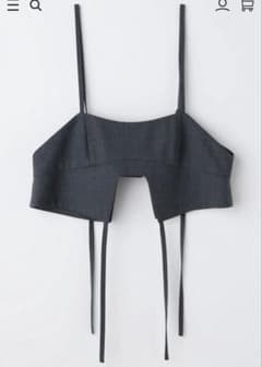 ENFOLD エンフォルド　CAMISOLE PARTS 2026SS キャミ ENFOLD - 【美品】 ENFOLD / エンフォルド | 2026SS | CAMISOLE PARTS