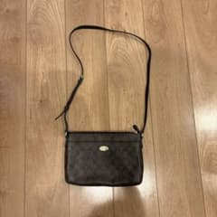 COACH ブラウン ショルダーバッグのサムネイル