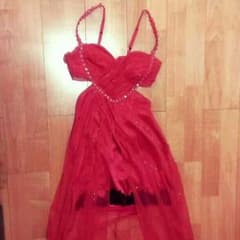 junko様専用☆脇腹チラ見せ 赤ドレスのサムネイル
