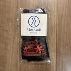 新品未使用 Rintosull リントスル ヨガソックス ブラックオレンジ