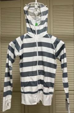 Hurley ラッシュガード ボーダー柄 フード付き Sサイズレディースのサムネイル