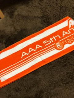 AAA 5th 橙 タオルのサムネイル