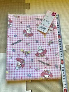 マイメロディのオックス生地 縦約100cm×幅約109cmのサムネイル