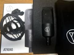 【中古美品】オーディオテクニカ AT4040 コンデンサーマイクのサムネイル