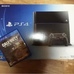 美品PS4 500GB ソフト一本付きのサムネイル