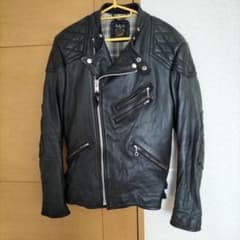 Schott ブラック　　 セミダブルライダースジャケット Mのサムネイル