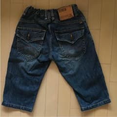 男の子 EDWIN デニム ハーフパンツ (150㎝）のサムネイル
