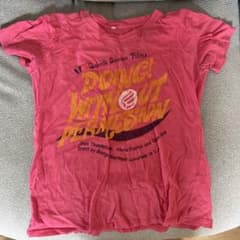 プリント 半袖 Tシャツ ピンク Mサイズのサムネイル