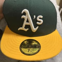 NEW ERA 59FIFTY オークランド・アスレチックス キャップ