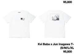 Kvi Baba x Jun Inagawa Tシャツ (ホワイト)のサムネイル