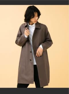 【STUDIOUS】バルカラーセミダブルチェスターコートのサムネイル