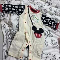 Disney baby ミッキー 長袖プレオールのサムネイル