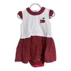 familiar ファミリア ロンパース 80 チェック さくらんぼのサムネイル