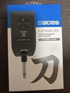 新品未開封 BOSS KATANA:GO ギター用ヘッドフォンアンプ