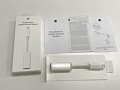 Apple 純正 Gigabit Ethernet アダプタ MD463ZM/Aのサムネイル