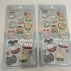 映画ちいかわ 入場者特典 ボンボンドロップシール 2個セット - 3