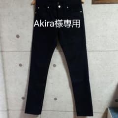 【Akira様専用】HRMブラックデストレッチスリムジーンズのサムネイル