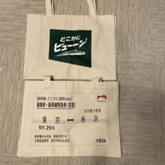 ［非売品］新幹線　どこかに冒険days トートバッグ（2枚）のサムネイル