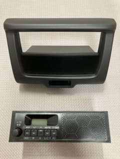 スズキ　エブリィバンDA17V 純正スピーカー内蔵ラジオ　オーディオパネルSETのサムネイル