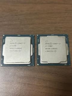 Intel Core i7-7700T、i7-6700二つセット Intel Core i7-7700T、i7-6700二つセット - メルカリ