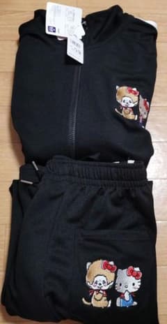 【ジャージ】ハローキティ モンチッチ ジャージ上下セットのサムネイル