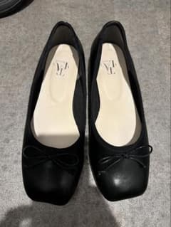 しまむら tal by yumi パンプス フラット シューズ 23.5